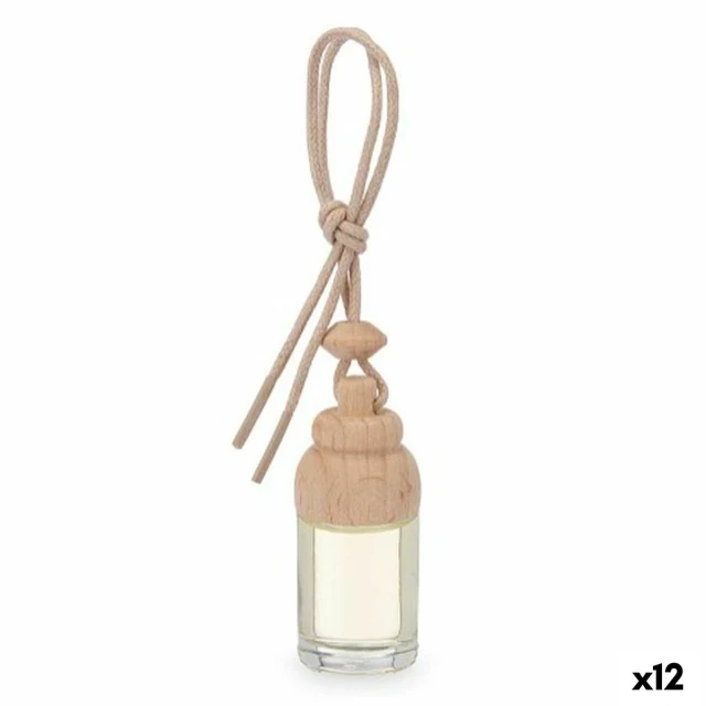 Car Air Freshener Wood Glass Fragrance 8 ml (12 Units)