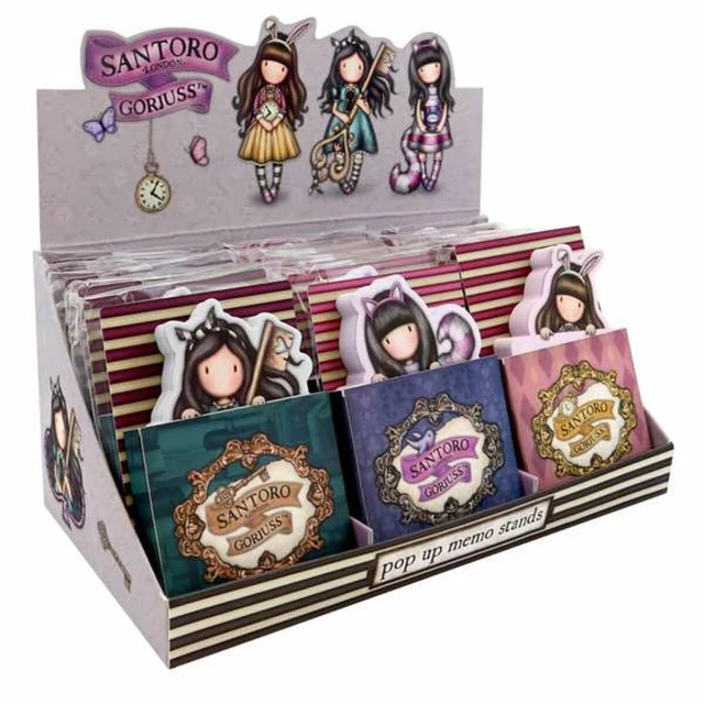 Notepad Cheshire cat Blue Purple