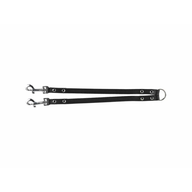Coupling for 2-dog lead Black 30 cm XS/S