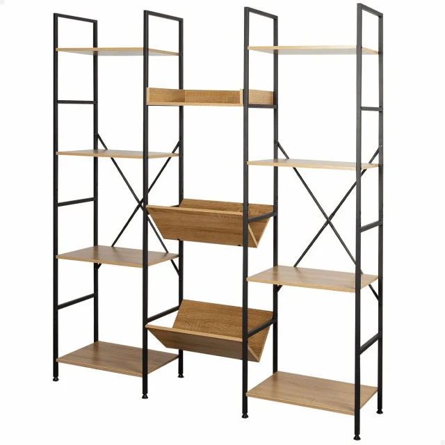 Shelves Steel Melamin Particleboard 125 x 150 x 27 cm