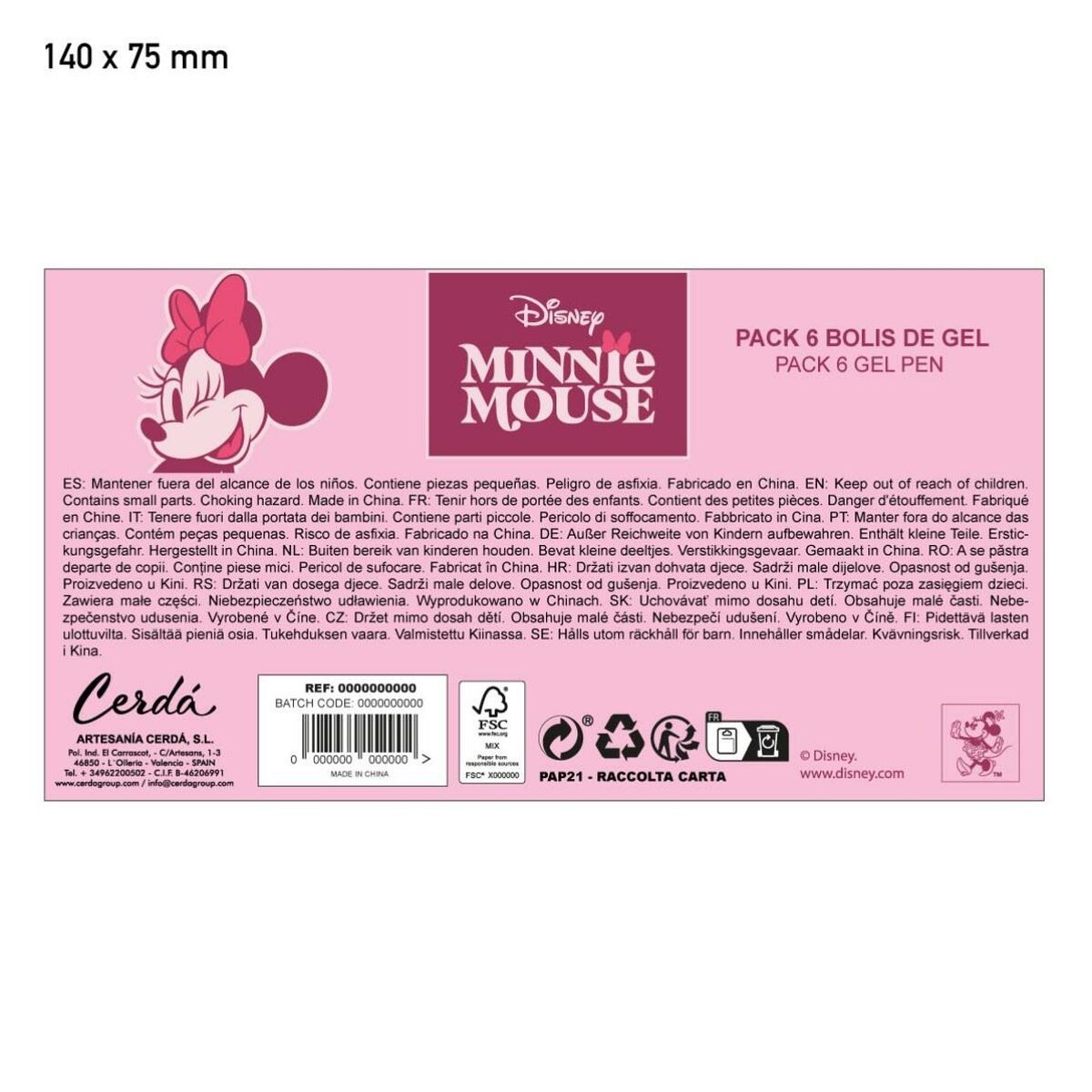 Set of Biros Pink