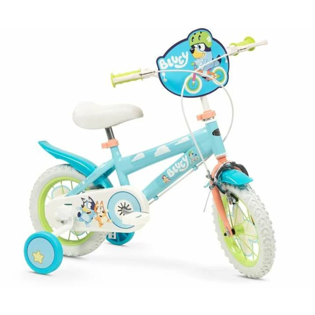 Children's Bike 12" Blue Green