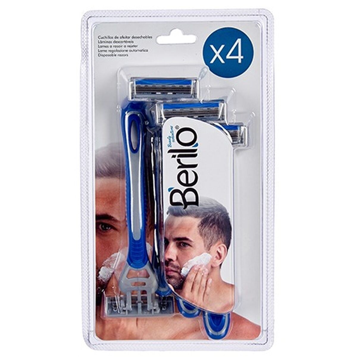 Disposable Razor 4 Pieces (12 Units)
