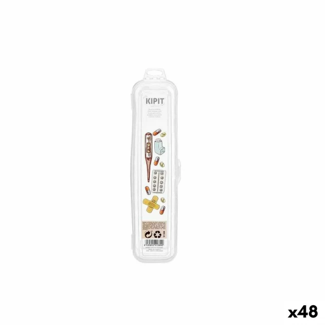 Case Transparent Travel First Aid Kit (48 Units)