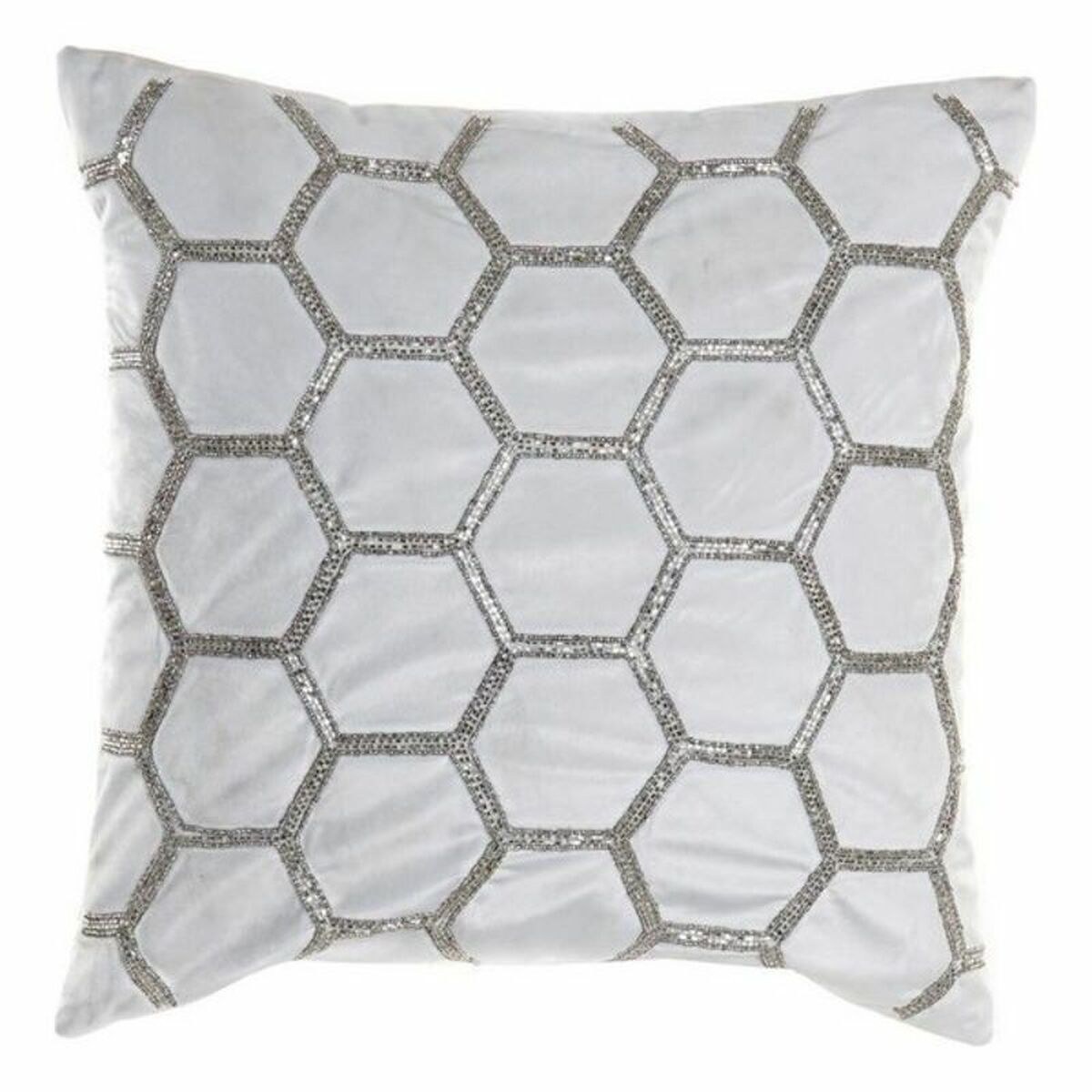 Cushion Velvet Geometric (45 x 45 cm)