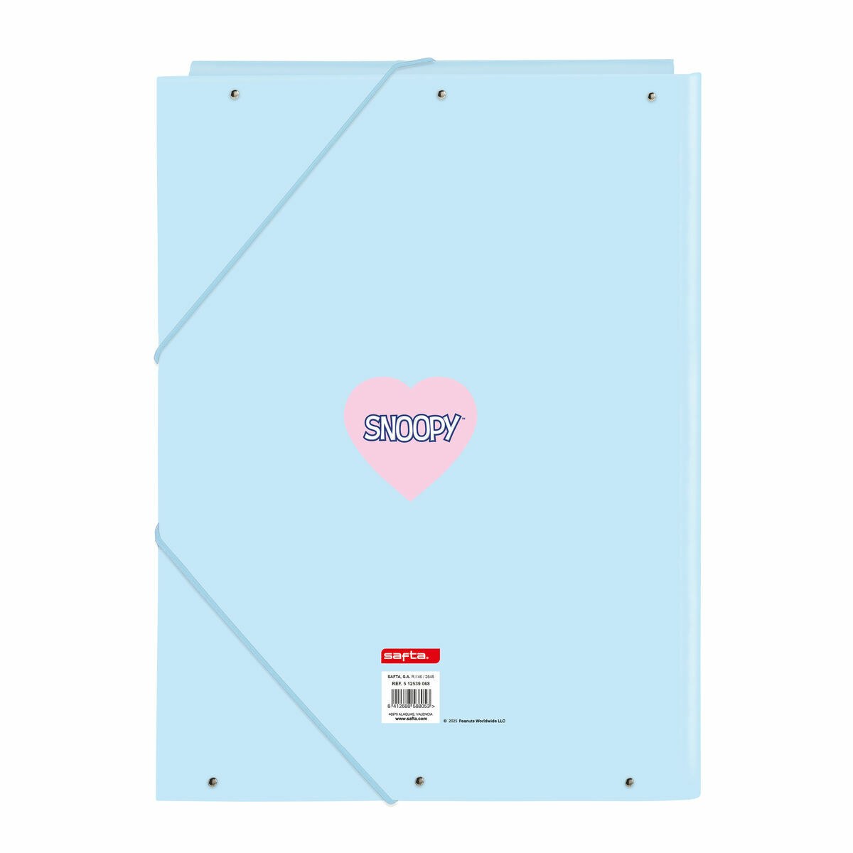 Ring binder Love Blue A4 26 x 33.5 x 2.5 cm