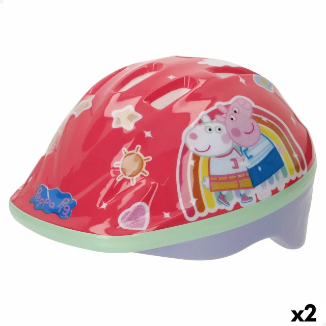 Children's Cycling Helmet Red 48-52 cm