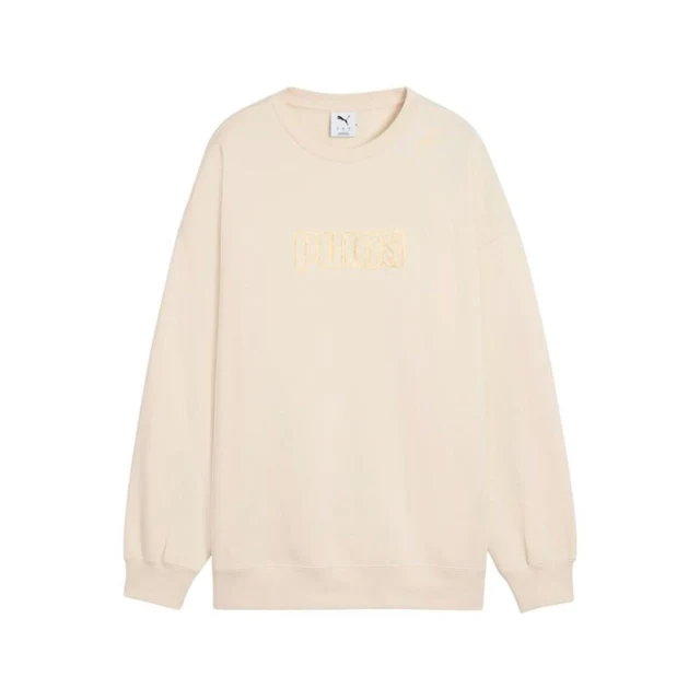 Women’s Sweatshirt without Hood Maximal Metallic Beige