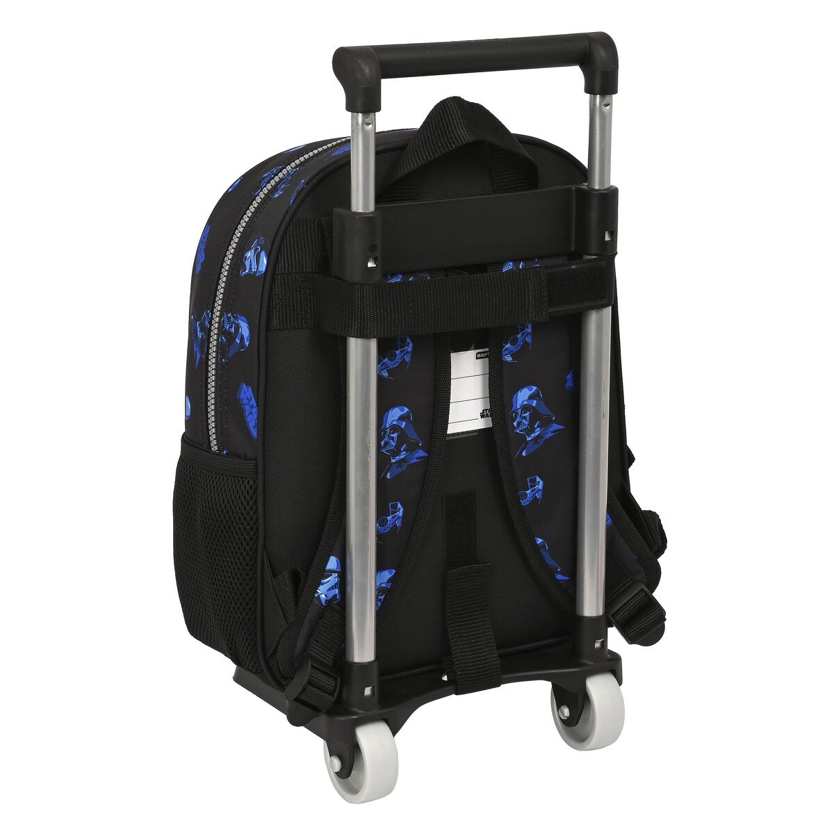 School Rucksack with Wheels Digital escape Black (27 x 33 x 10 cm)