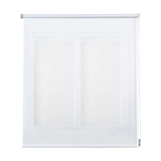Roller blinds Clip&Fix Night&Day White 150 x 180 cm