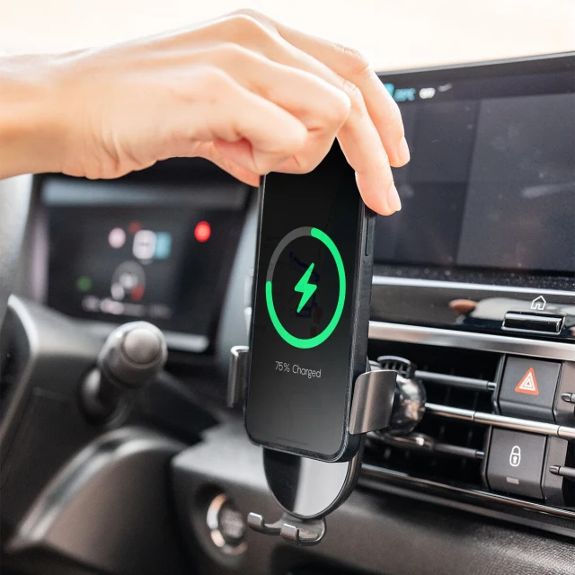 Wireless Fast Charging Phone Holder for Cars Chakar