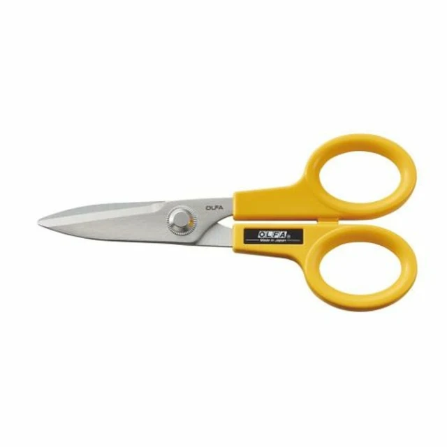 Scissors 14 cm Yellow Multi-use