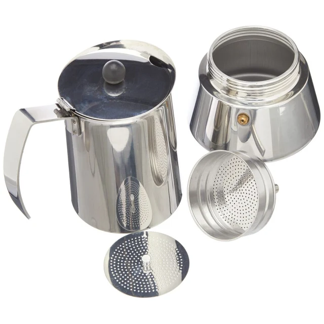 Italian Coffee Pot Eterna Grey
