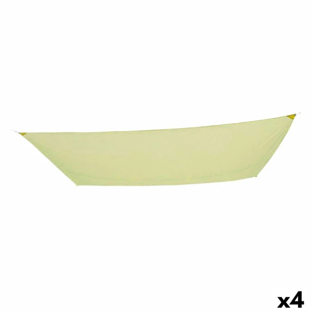 Shade Sails Triangular Cream 300 x 0,5 x 400 cm (4 Units)
