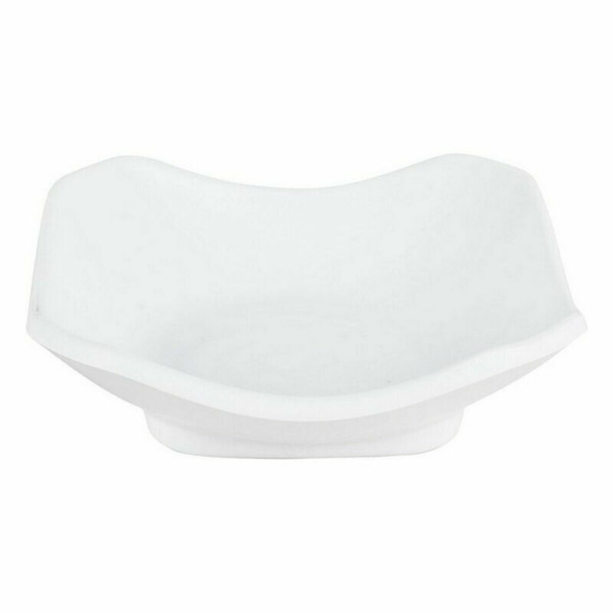 Tasting Set Troya White Melamin Squared 11 x 11 x 3,5 cm (24 Units)