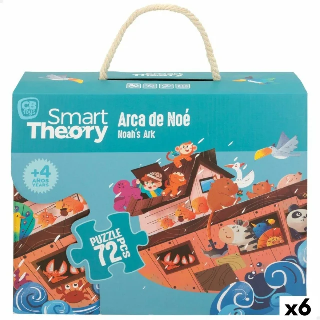 Puzzle Noah's Ark 72 Pieces 90 x 60 cm (6 Units)