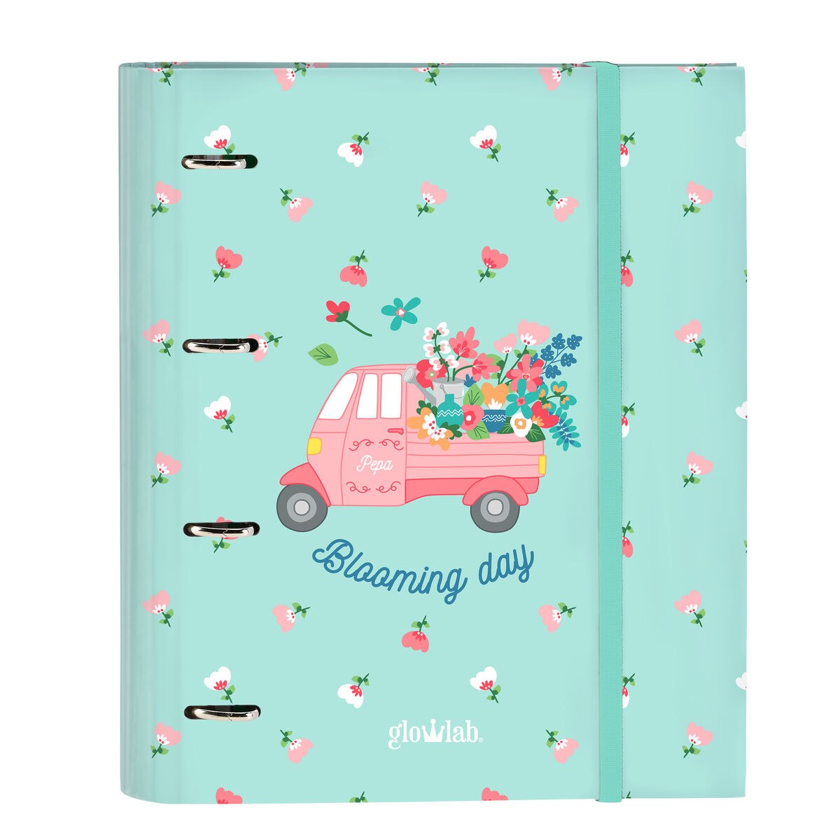 Ring binder Pepa A4 Green (27 x 32 x 3.5 cm)