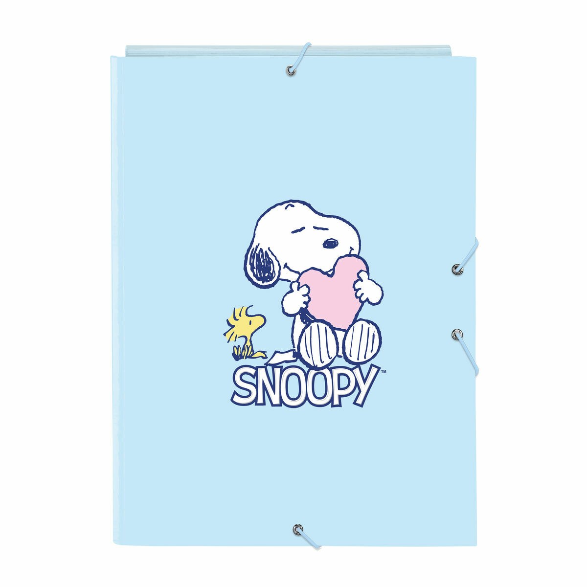 Ring binder Love Blue A4 26 x 33.5 x 2.5 cm