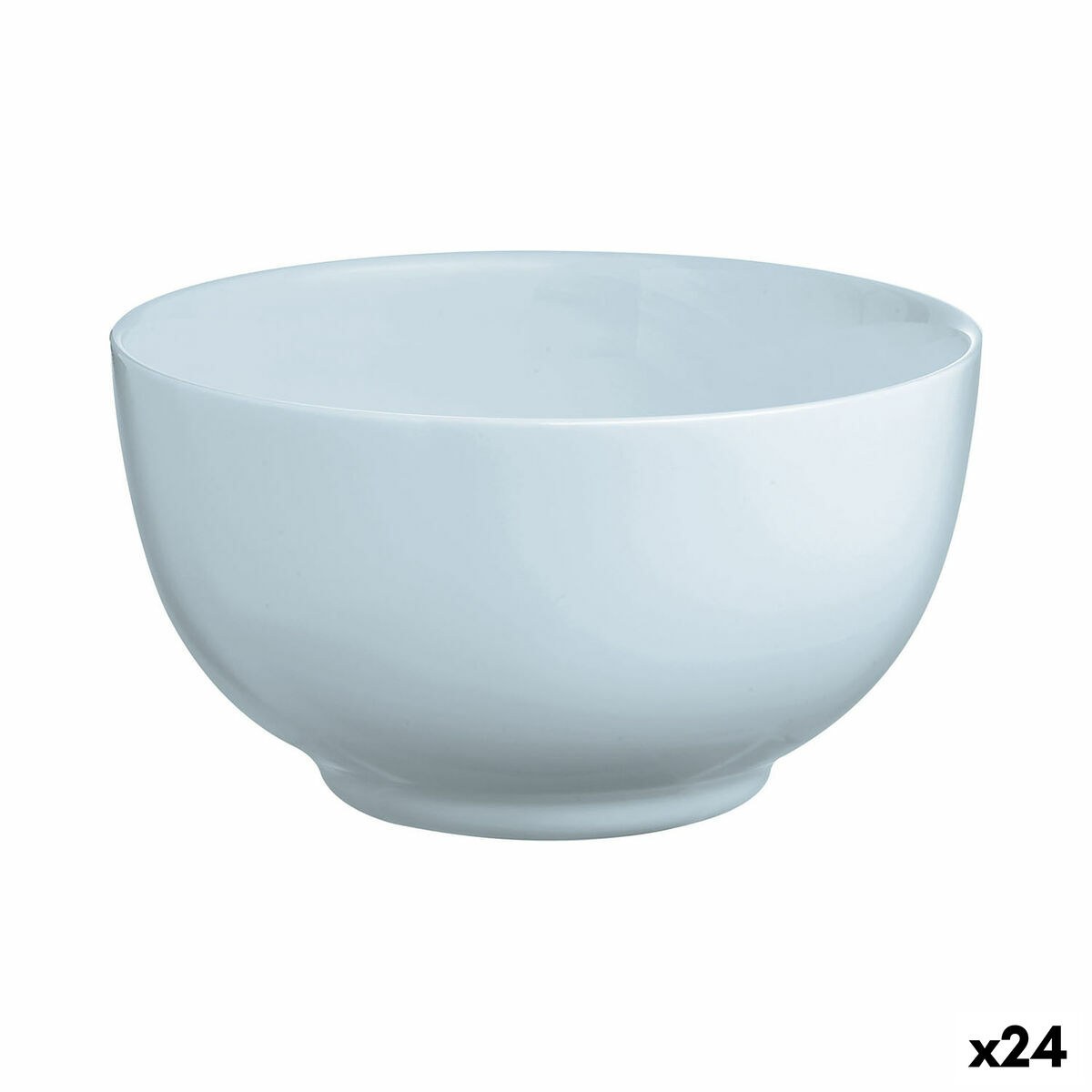 Bowl Diwali Paradise Blue Glass 14,5 cm (24 Units)