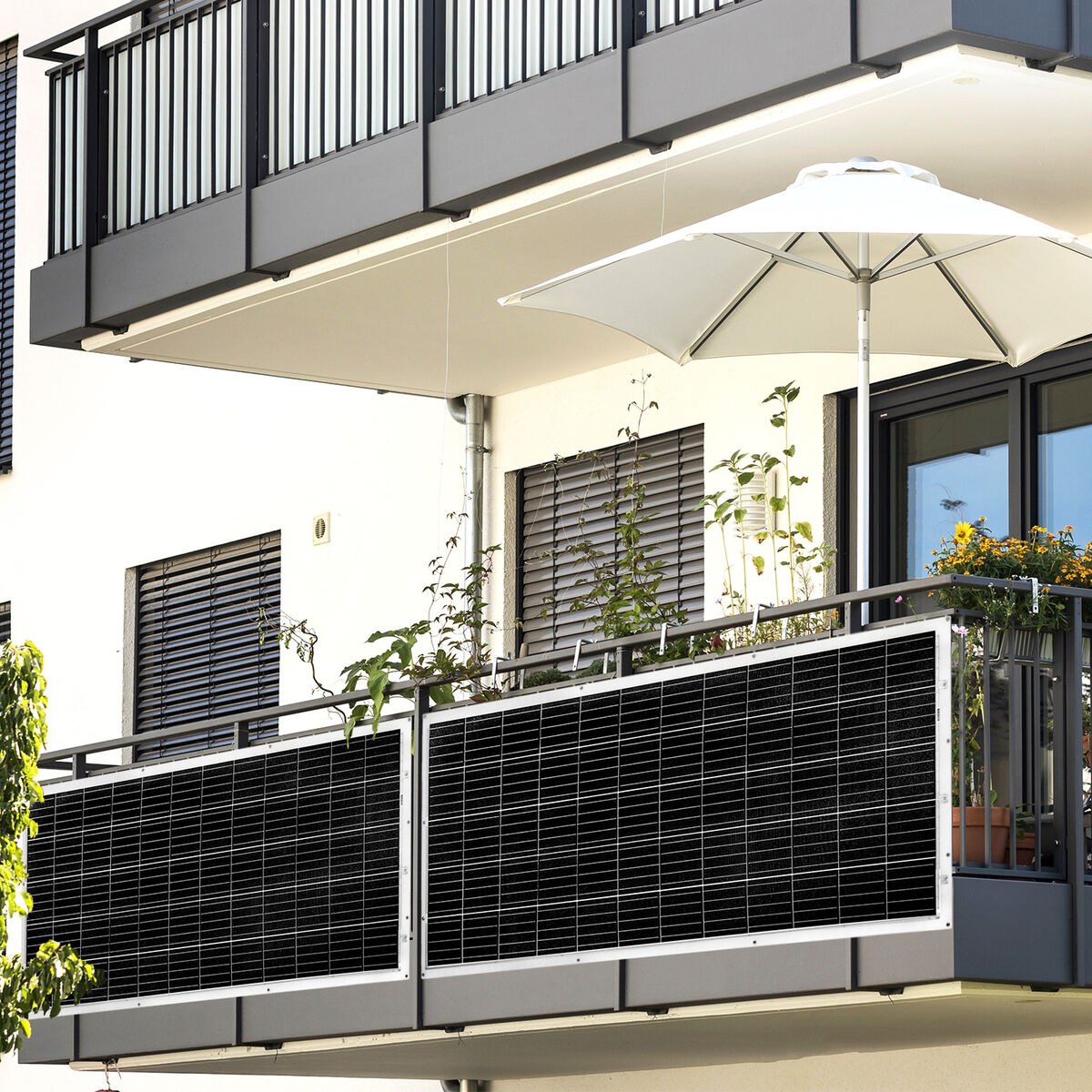 Self-Installable Solar Kit KitPlug&PlayFlex600 600 W 0.6 kwh IP68