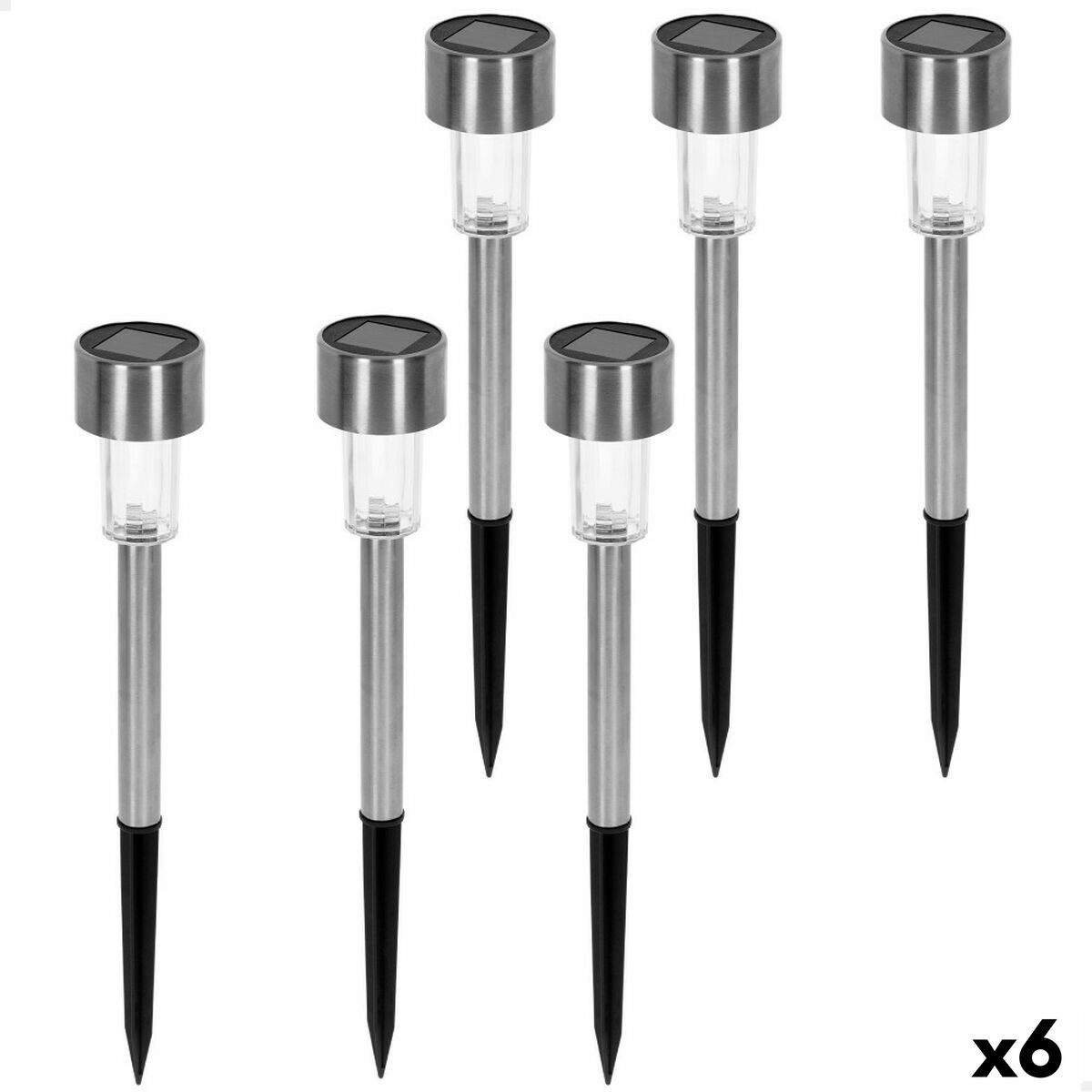 Set of solar garden lights 6 Pieces Plastic 5,5 x 36 x 5,5 cm (6 Units)