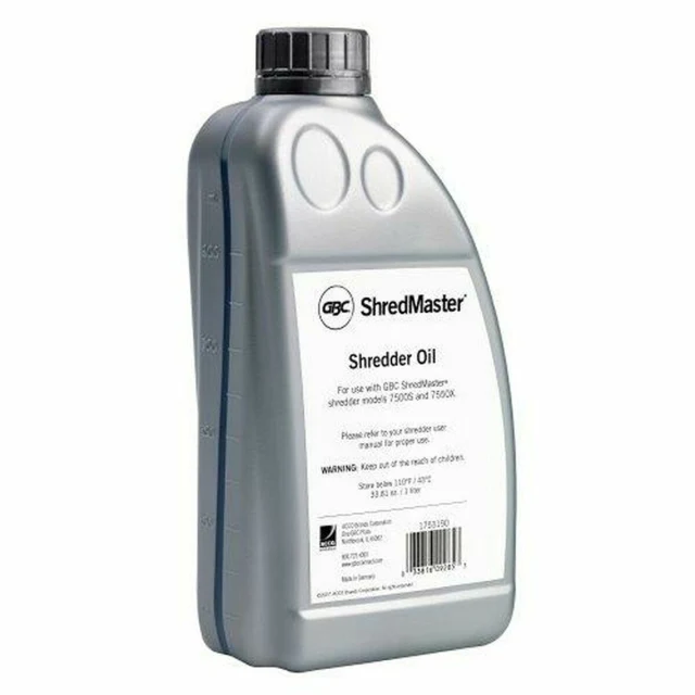 Lubricating Oil for Paper Shredder Series 7000 1 L