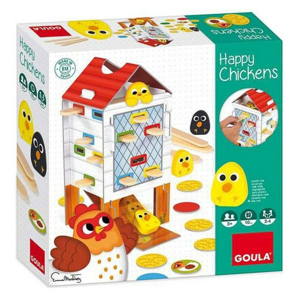 Skill Game for Babies HAPPY CHICKEN 53170