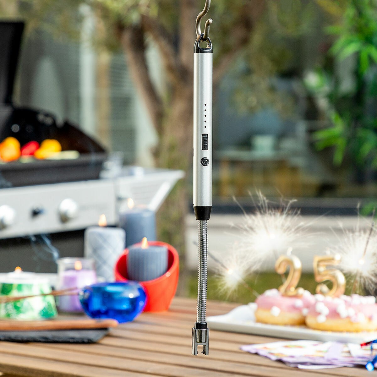 Rechargeable and Flexible Electric Lighter Eflecther