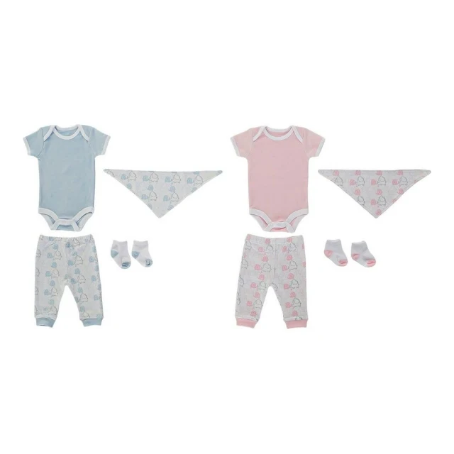 Gift Set for Babies BE-180261 Blue White Pink (2 Units)