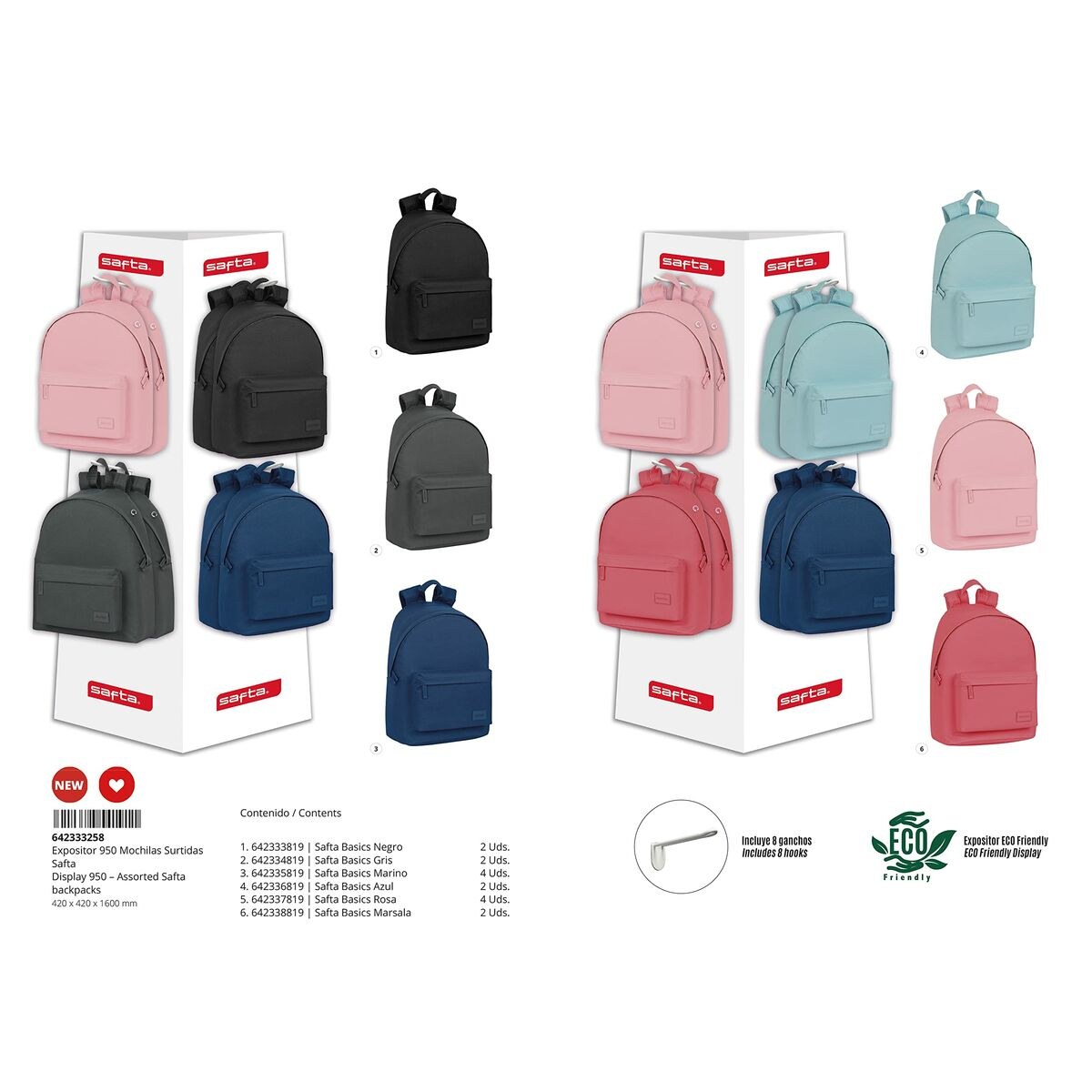 Backpack with Strings Black 42 x 160 x 42 cm