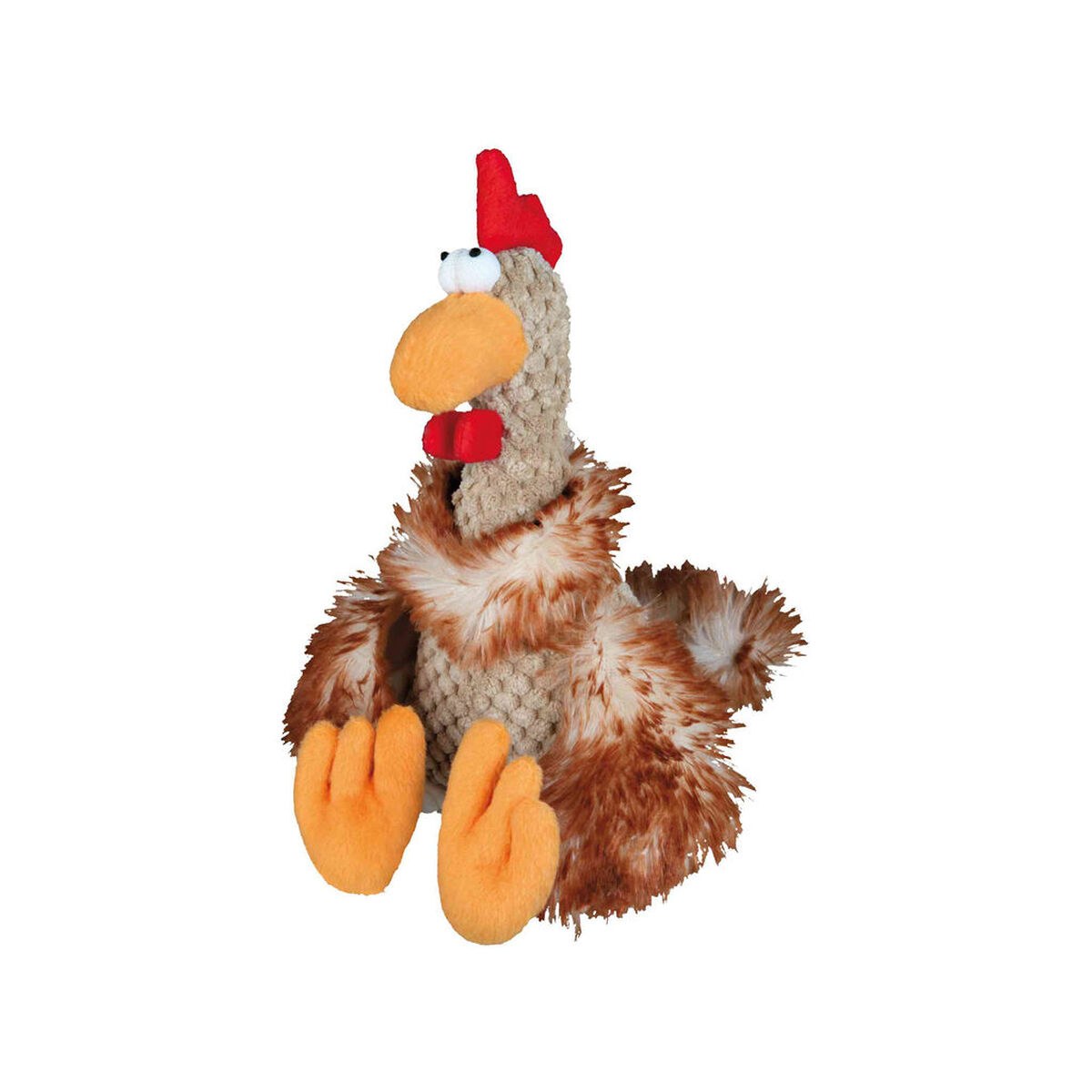 Soft toy for dogs Polyester Plush Rooster 22 cm