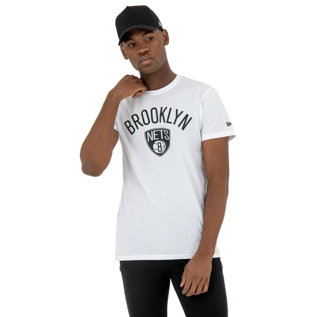 Short-sleeve Sports T-shirt NOS NBA BRONET 60416753 White