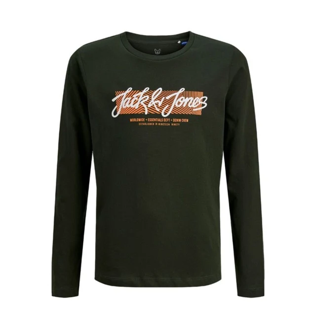 Children’s Long Sleeve T-shirt Jjurban Ls Crew Neck Black