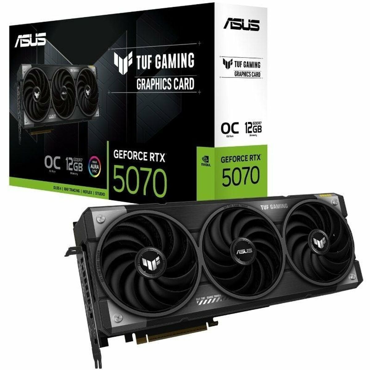 Graphics card 90YV0LZ0-M0NA00 nvidia geforce rtx 5070 12 GB GDDR6 GDDR6X GDDR7