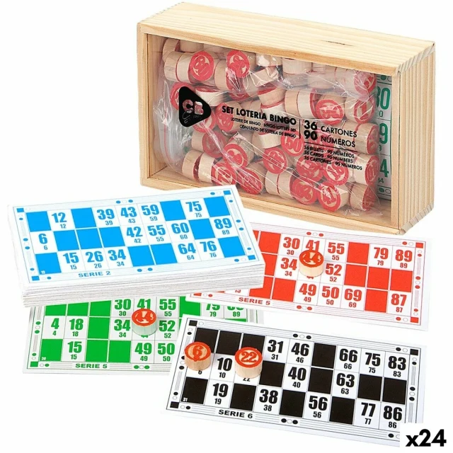 Bingo Wood Paper Plastic (24 Units)