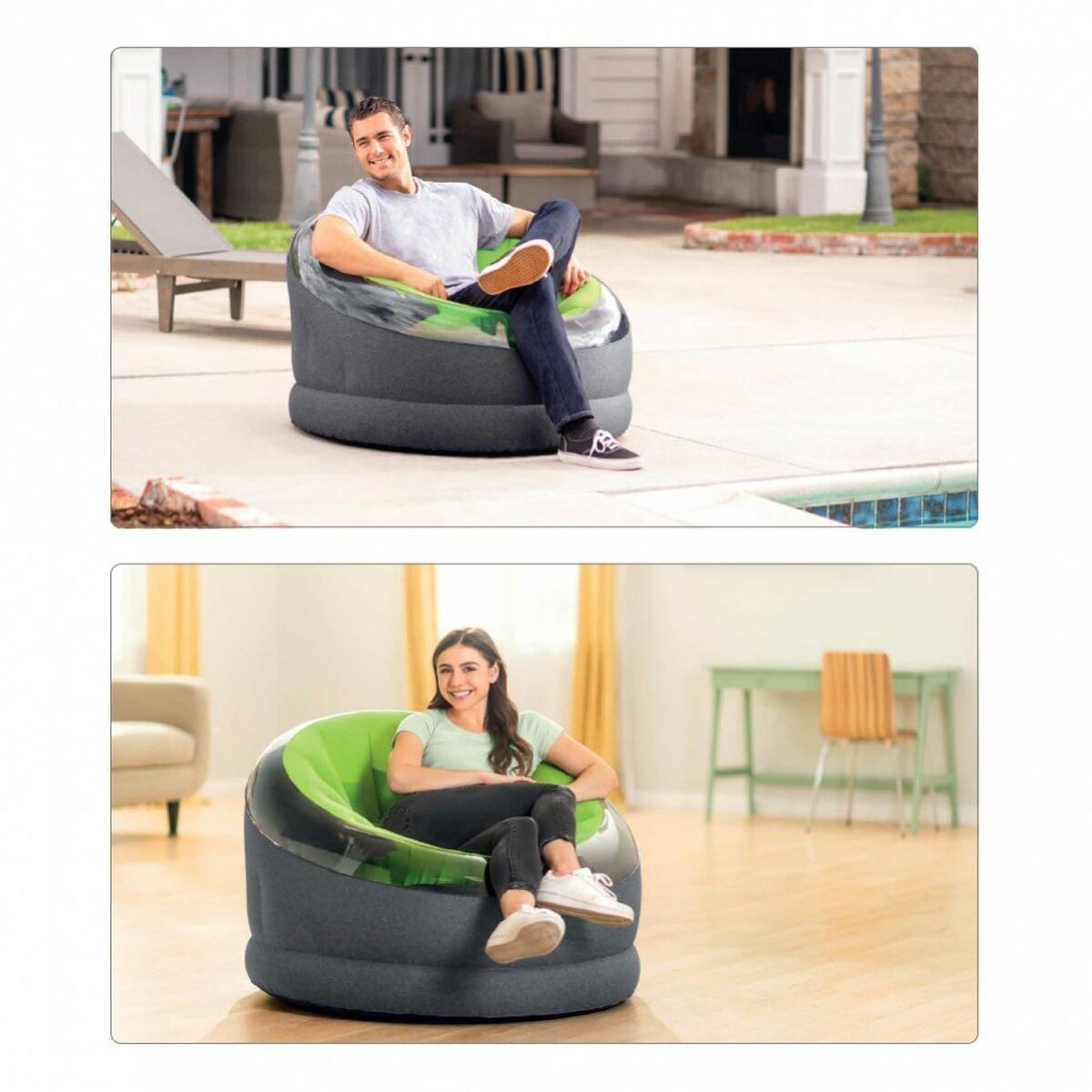 Inflatable Armchair EMPIRE 112 x 69 x 109 cm (3 Units)