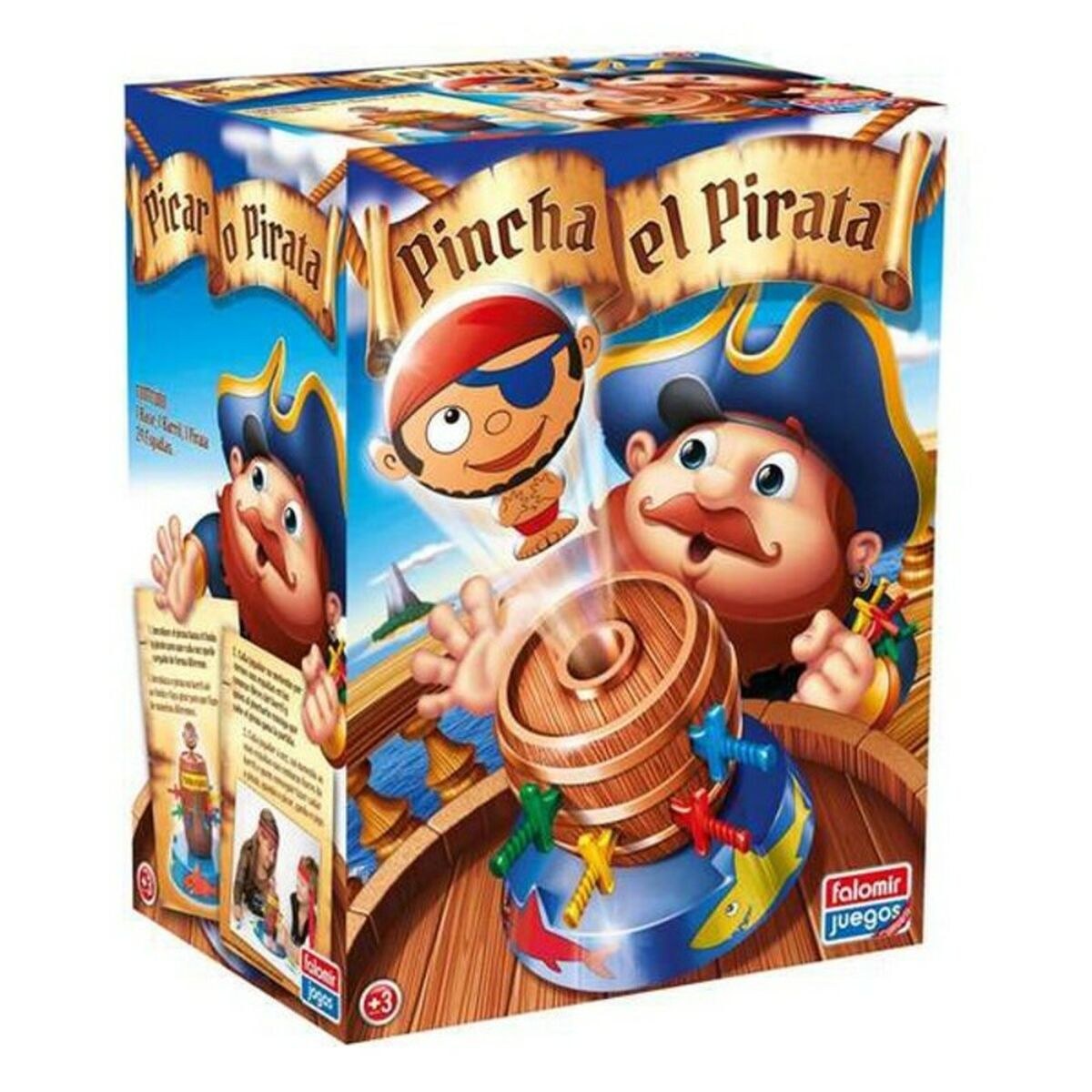 Board game Pincha el Pirata 32-3570 (ES-PT)