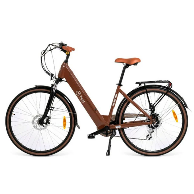 Electric Bike YOURIDE VIENA Coffee 250 W 28"
