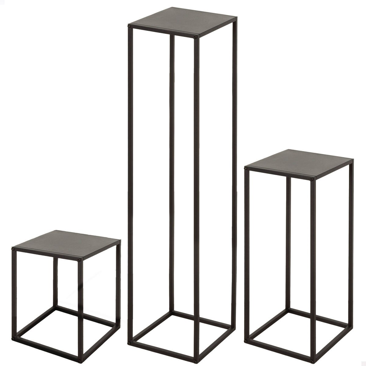 Set of 3 small tables 30 x 90 x 30 cm