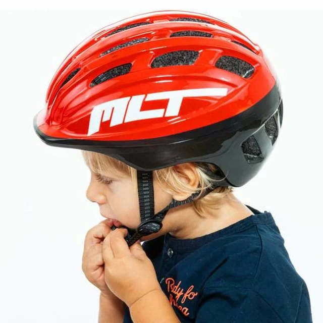 Children's Cycling Helmet MLT Red