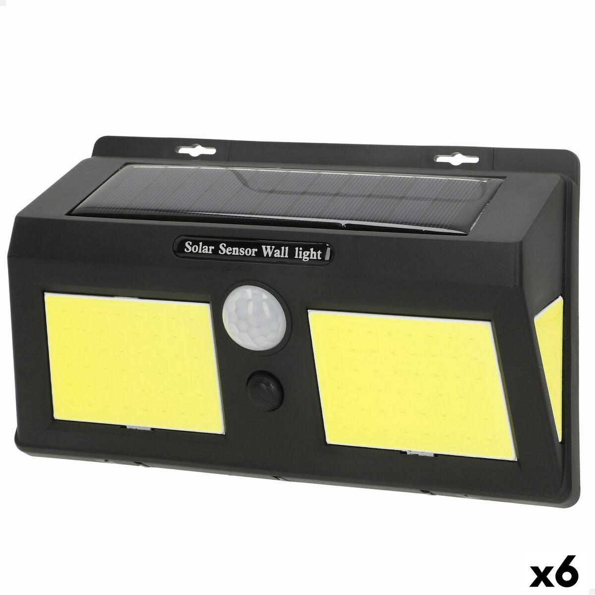 Solar lamp 19 x 12 x 4,5 cm (6 Units)