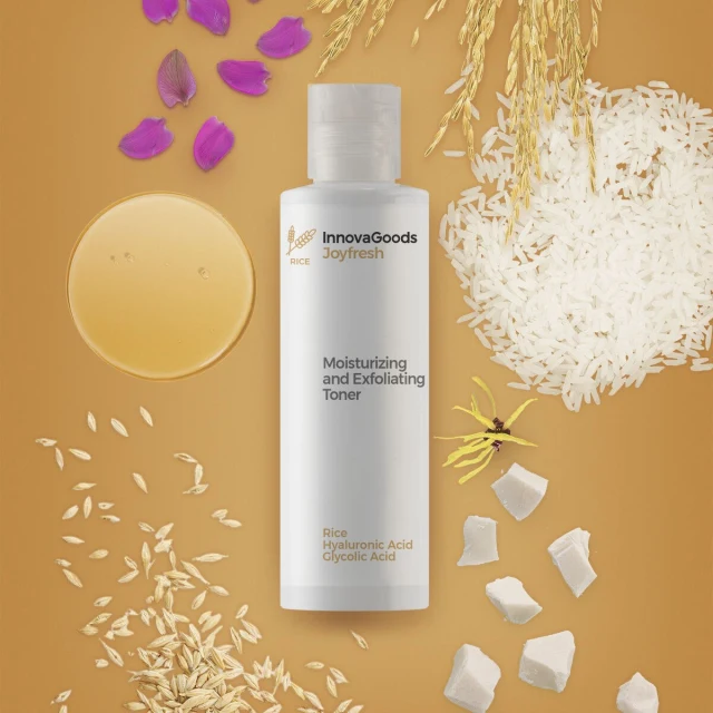 Electric Facial Sauna Pack, Rice Joypure Facial Cleansing Gel 200 ml & Rice Joyfresh Facial Toner 150 ml