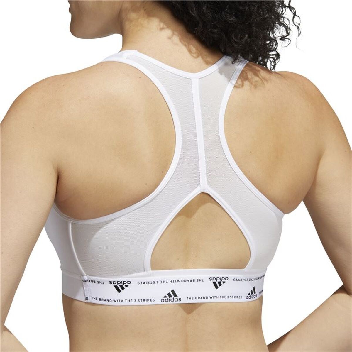 Sports Bra Pwr Ms Pd White