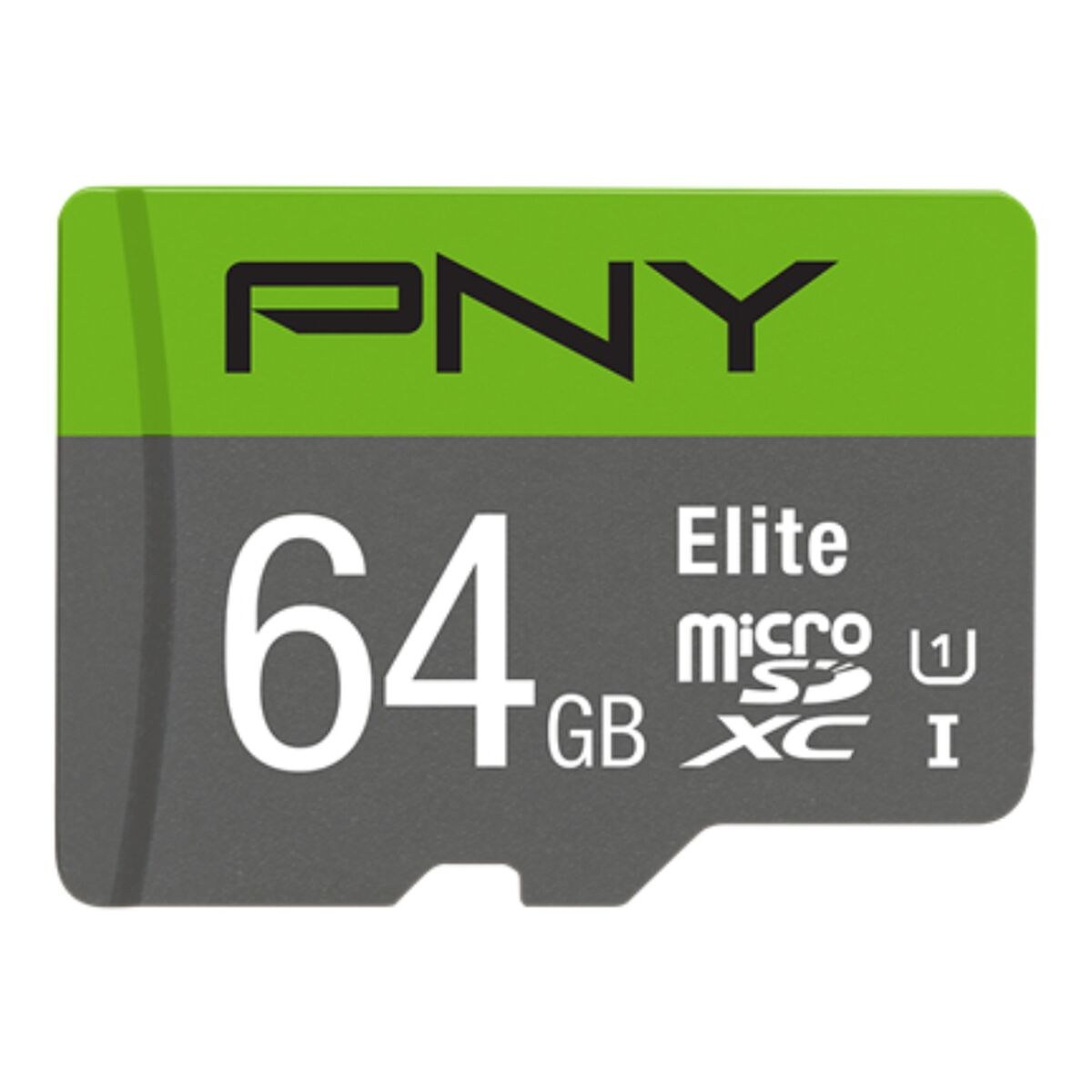 Micro SD Memory Card with Adaptor P-SDUX64U185GW-GE 64 GB