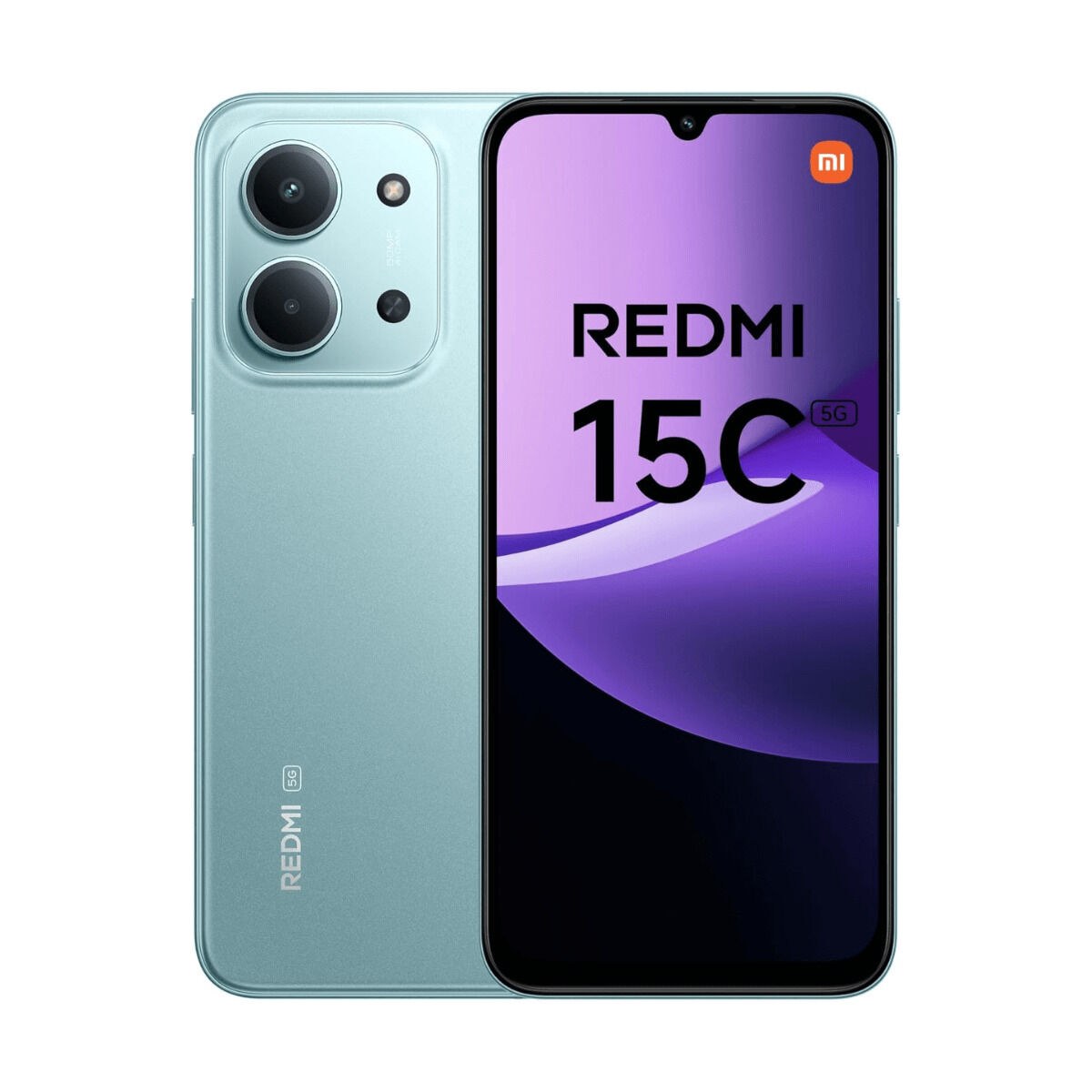 Smartphone Redmi 15C 6,9" Octa Core mediatek dimensity 6300 4 GB RAM 256 GB Green