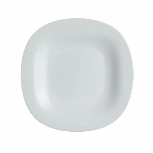 Dessert dish Carine Grey Glass (Ø 19,5 cm)