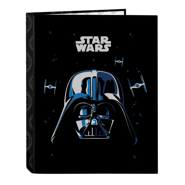 Ring binder Rebellion Black A4 26.5 x 33 x 4 cm
