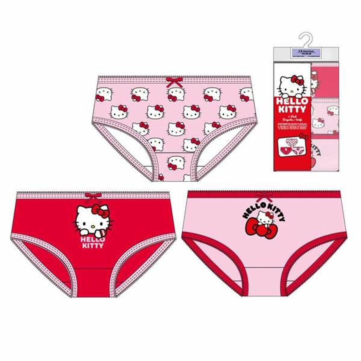Pack of Girls Knickers Multicolour