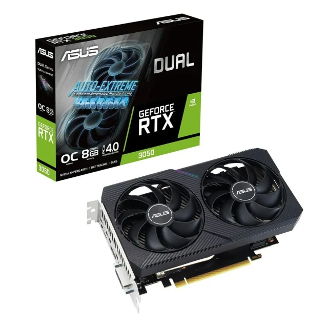 Graphics card 90YV0GH6-M0NA00 Nvidia GeForce RTX 3050 8 GB GDDR6