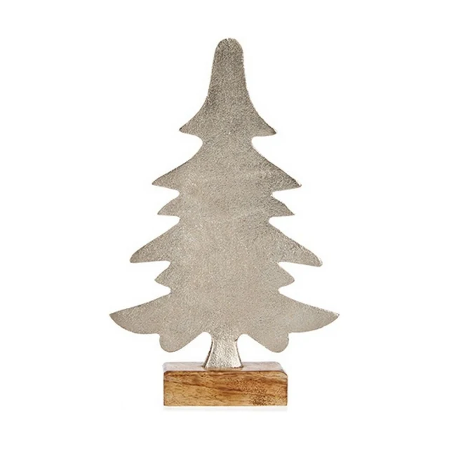 Christmas Tree Silver Metal 6 x 25,5 x 16 cm